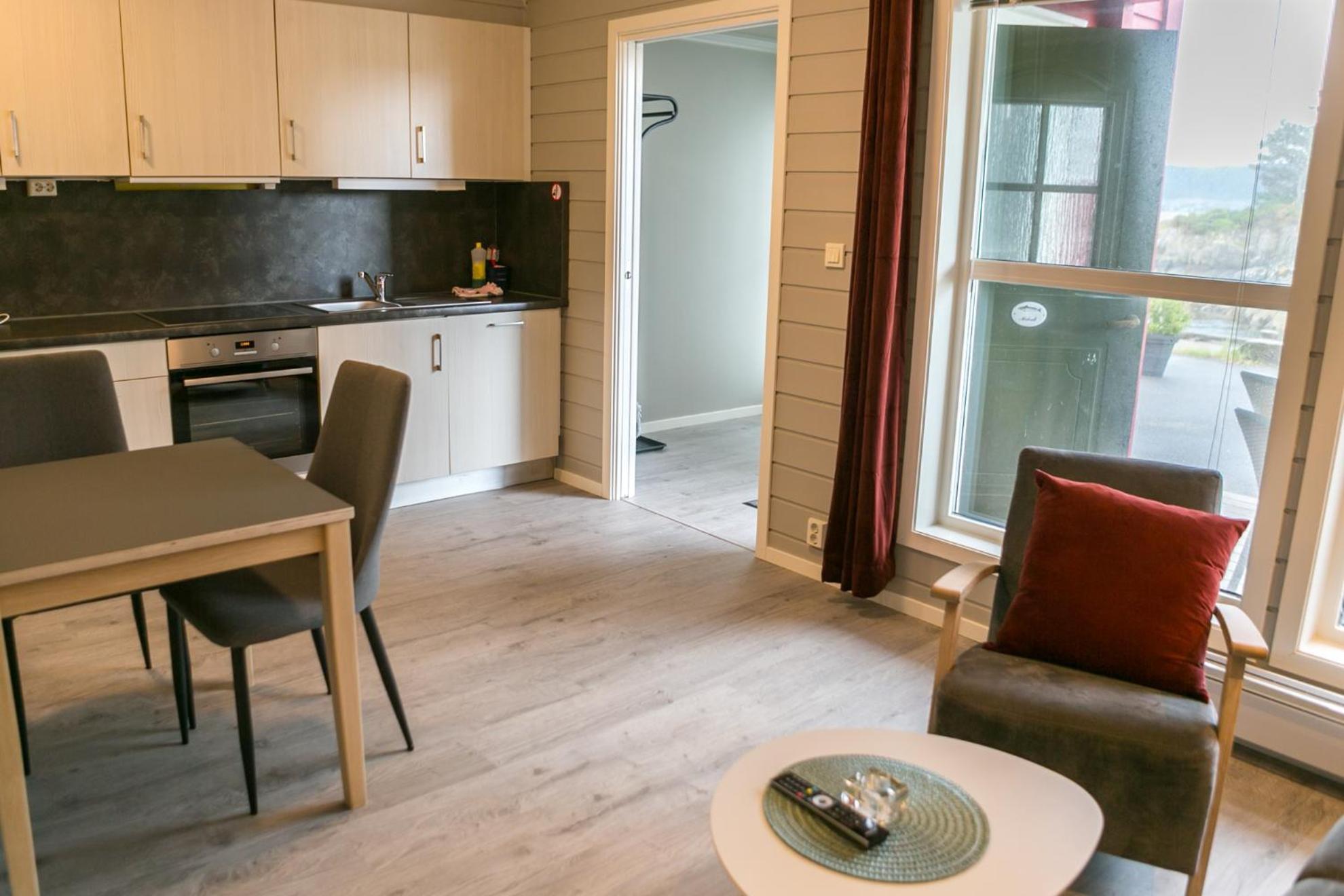 Ferienwohnung Floro Rorbu Exterior foto